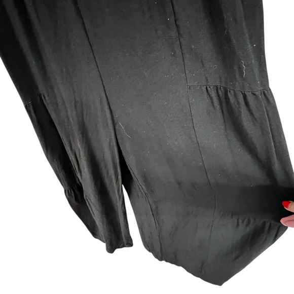 New In Black Women's Wide Leg Jumpsuit - Picture 3 of 4